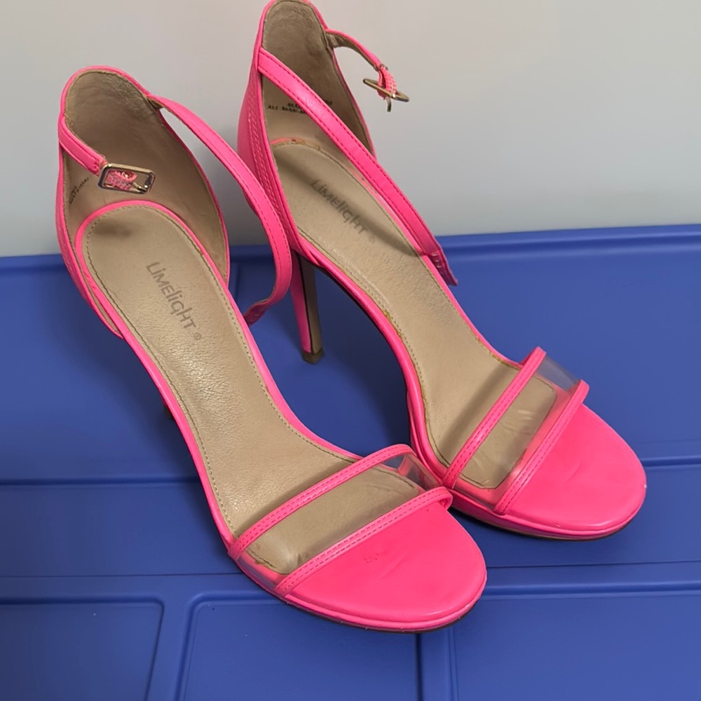 Limelight Pink Elegant Heels
